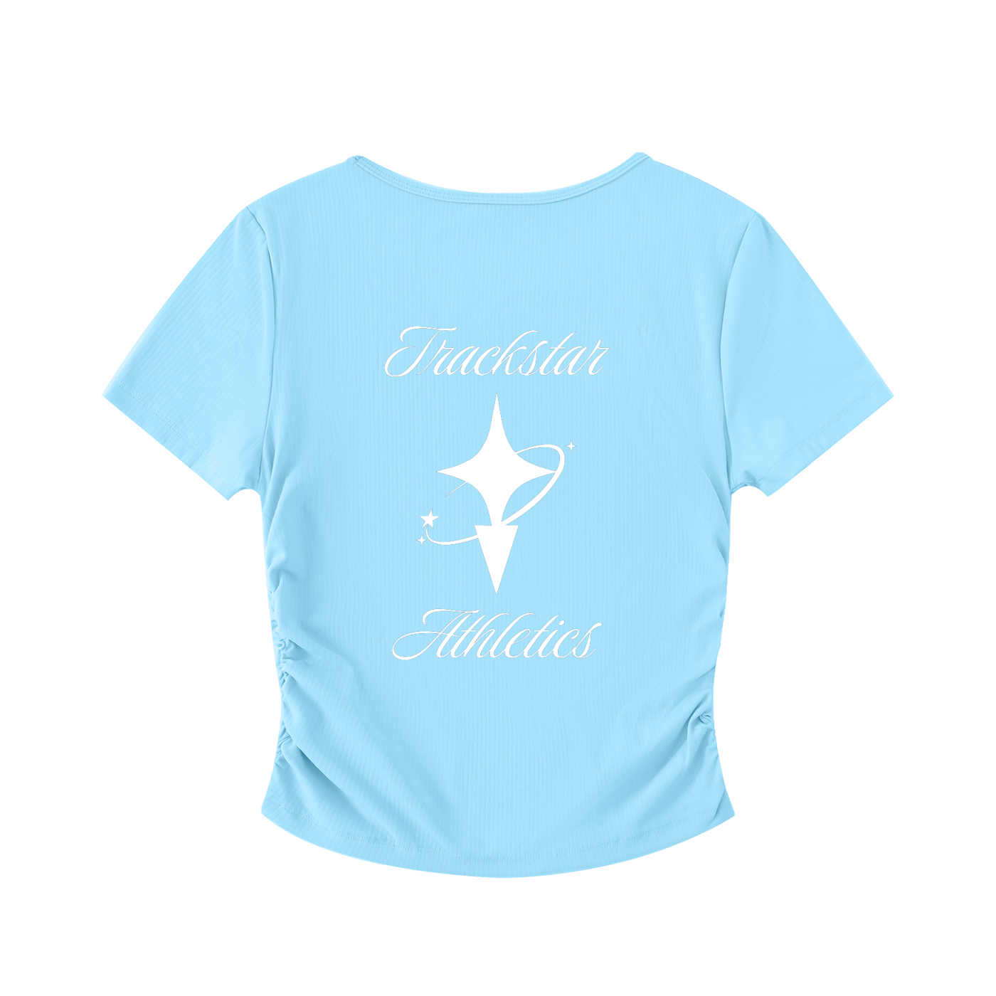 Star Bodycon Crop Top (Womens)