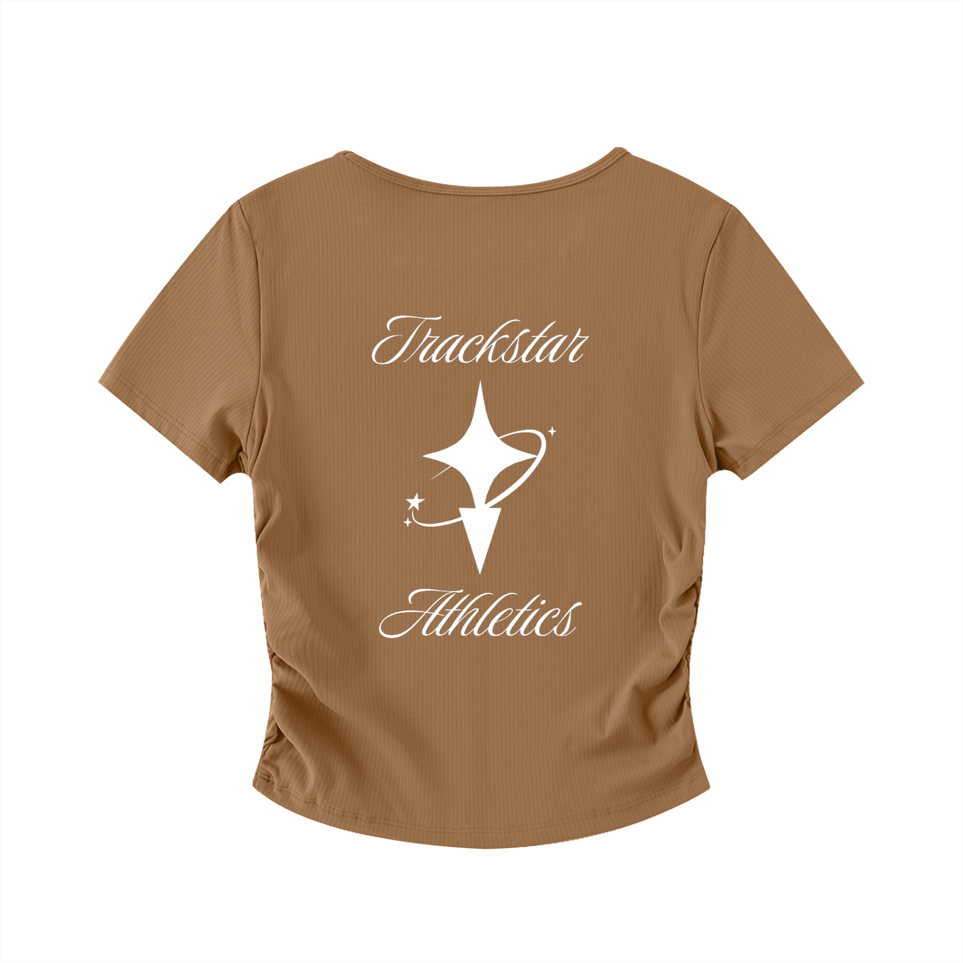 Star Bodycon Crop Top (Womens)